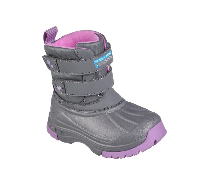 Dívčí Boty Skechers Snow Slopes - Rainier Days Šedé Levandule | CZ.302923NGYLV