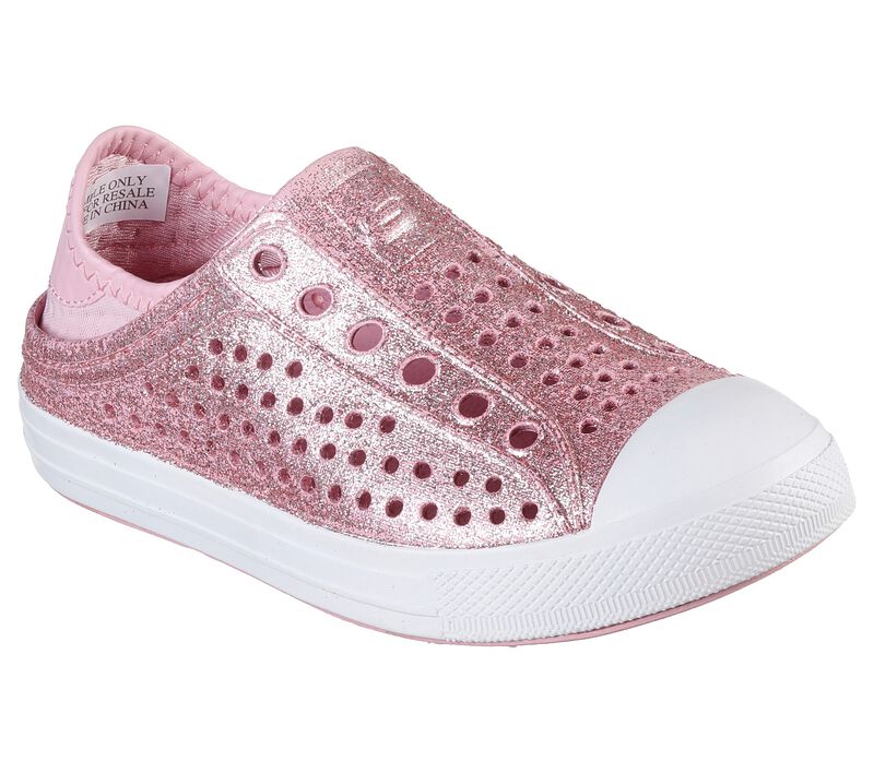 Dívčí Ležérní Tenisky Skechers Foamies: Guzman Steps - Glitter Mist Růžové | CZ.308005LPNK