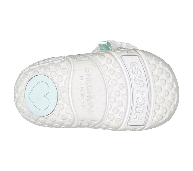 Dívčí Ležérní Tenisky Skechers Twinkle Toes: Learners - Daisy Shines Mátově Zelená | CZ.314956NMNT