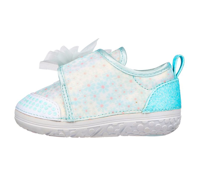 Dívčí Ležérní Tenisky Skechers Twinkle Toes: Learners - Daisy Shines Mátově Zelená | CZ.314956NMNT