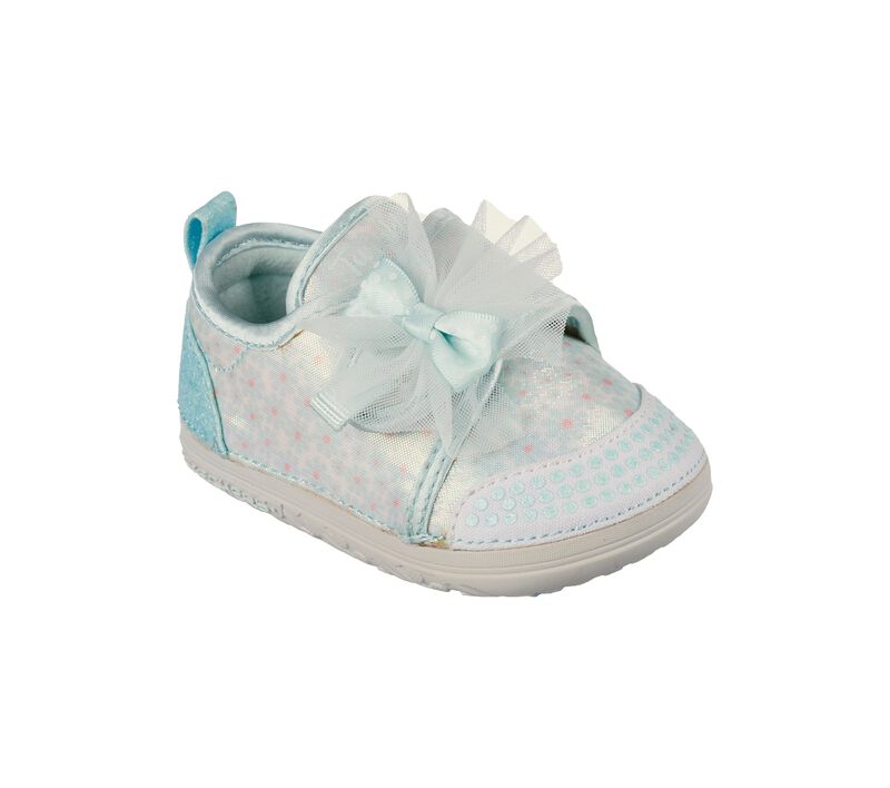 Dívčí Ležérní Tenisky Skechers Twinkle Toes: Learners - Daisy Shines Mátově Zelená | CZ.314956NMNT