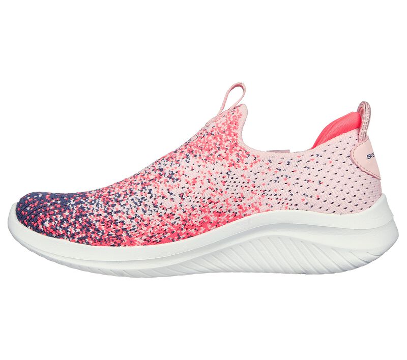 Dívčí Ležérní Tenisky Skechers Ultra Flex 3.0 - Splendid Spots Šedé Koralove | CZ.302248LCCCL