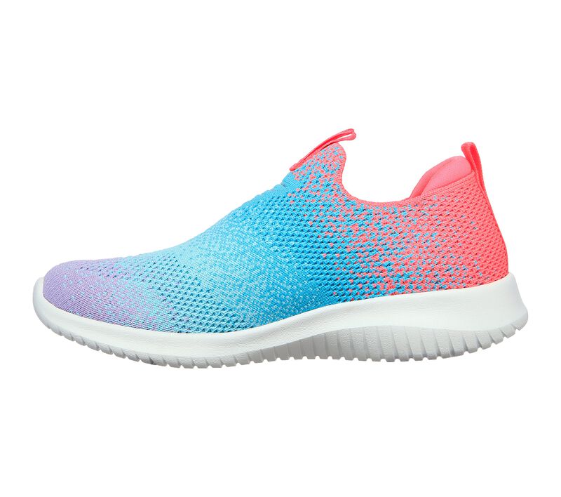 Dívčí Ležérní Tenisky Skechers Ultra Flex - Color Perfect Koralove Viacfarebný | CZ.302259LCRMT