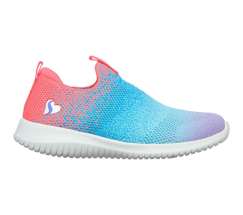 Dívčí Ležérní Tenisky Skechers Ultra Flex - Color Perfect Koralove Viacfarebný | CZ.302259LCRMT