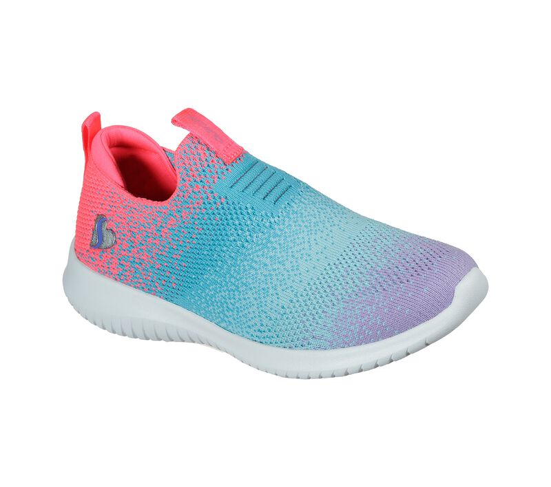 Dívčí Ležérní Tenisky Skechers Ultra Flex - Color Perfect Koralove Viacfarebný | CZ.302259LCRMT