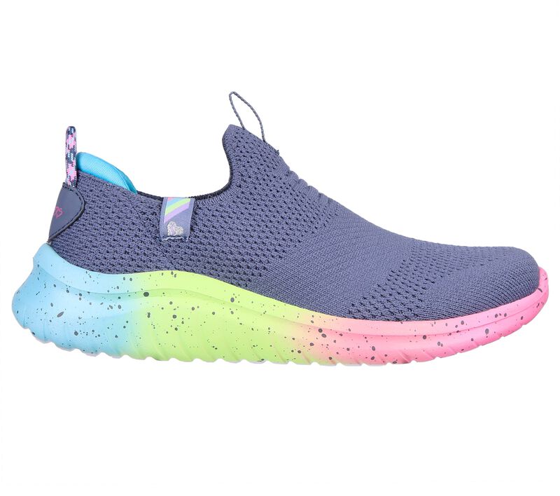 Dívčí Ležérní Tenisky Skechers Ultra Flex 2.0 - Color Specs Šedé Viacfarebný | CZ.302283LCCMT