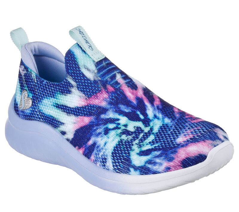 Dívčí Ležérní Tenisky Skechers Ultra Flex 2.0 - Iris Color Tmavě Blankyt Viacfarebný | CZ.302284LNVMT