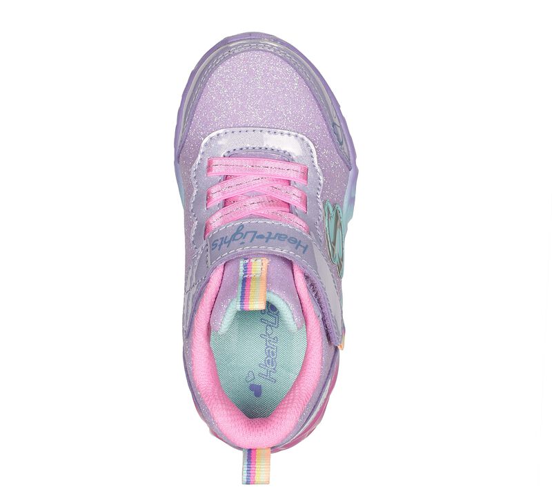 Dívčí Light Up Boty Skechers Heart Lights - Colorful Joyful Levandule Viacfarebný | CZ.302684NLVMT