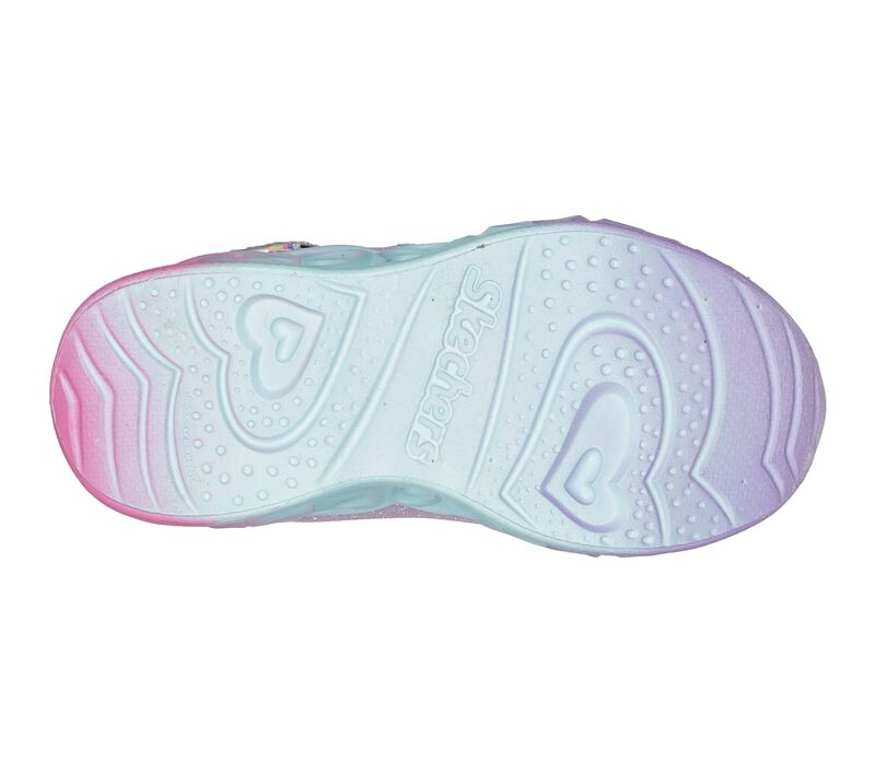 Dívčí Light Up Boty Skechers Heart Lights - Colorful Joyful Levandule Viacfarebný | CZ.302684NLVMT