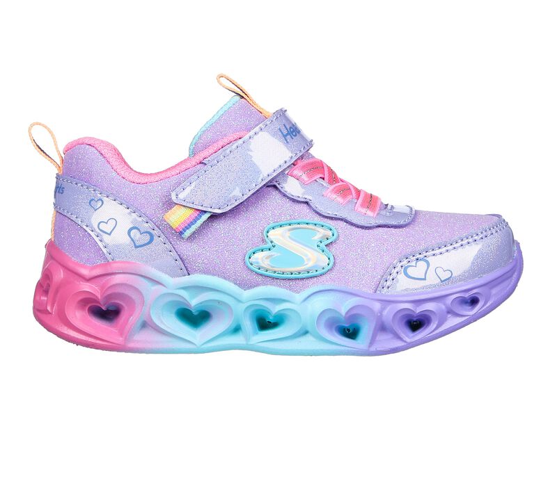 Dívčí Light Up Boty Skechers Heart Lights - Colorful Joyful Levandule Viacfarebný | CZ.302684NLVMT