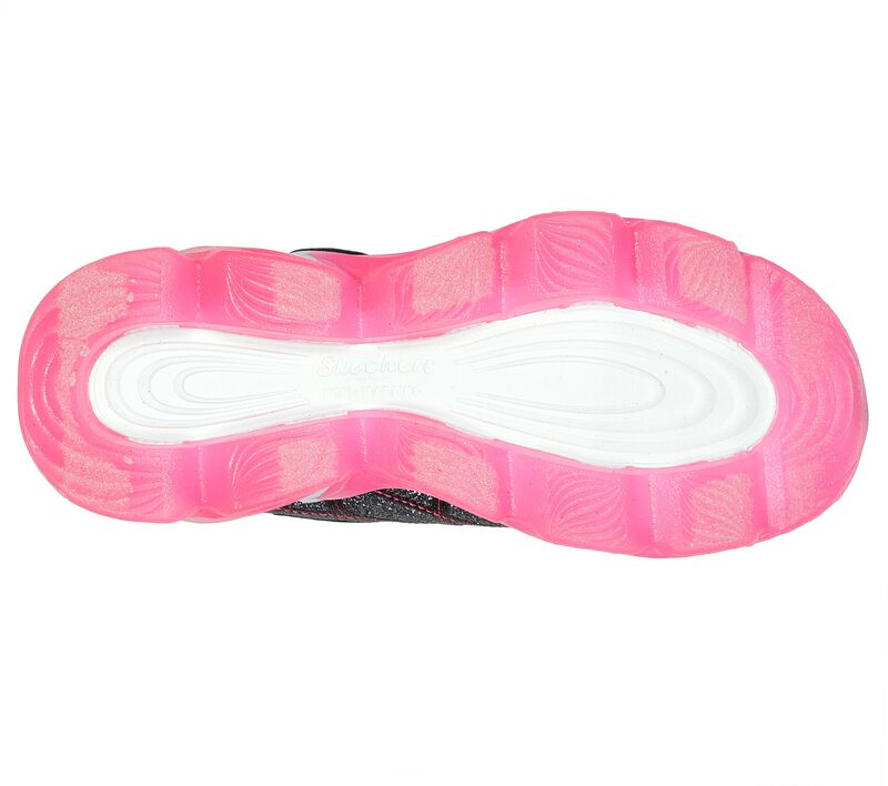 Dívčí Light Up Boty Skechers S Lights: Hyper Surge Šedé Růžové | CZ.302330LCCHP