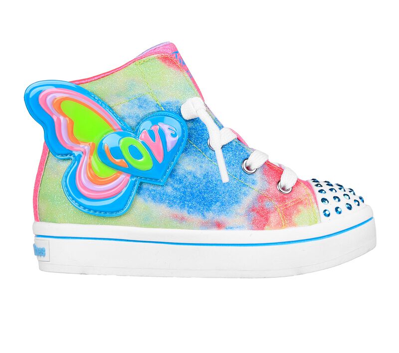 Dívčí Light Up Boty Skechers Twi-Lites 2.0 - Butterfly Love Viacfarebný | CZ.314450NMLT