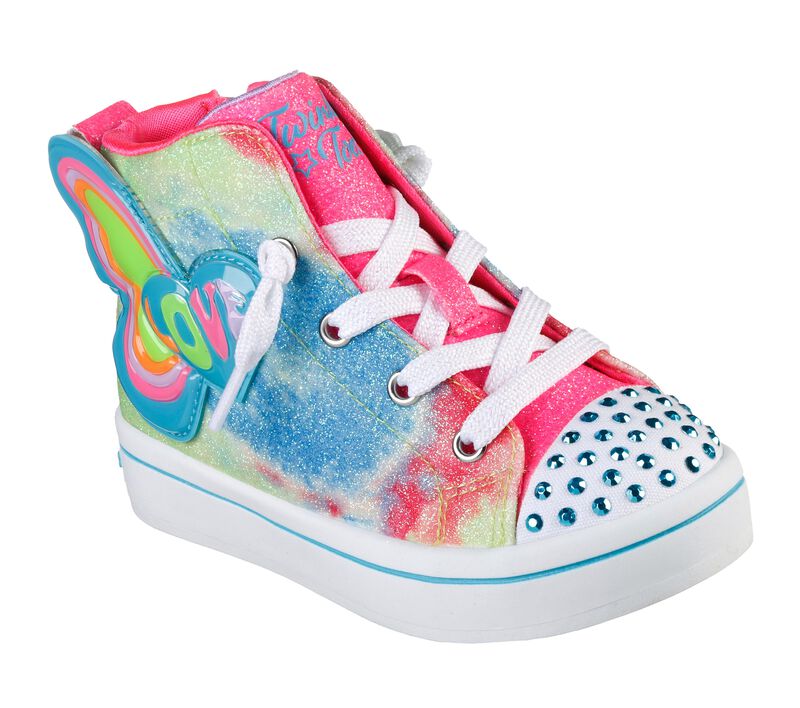 Dívčí Light Up Boty Skechers Twi-Lites 2.0 - Butterfly Love Viacfarebný | CZ.314450NMLT