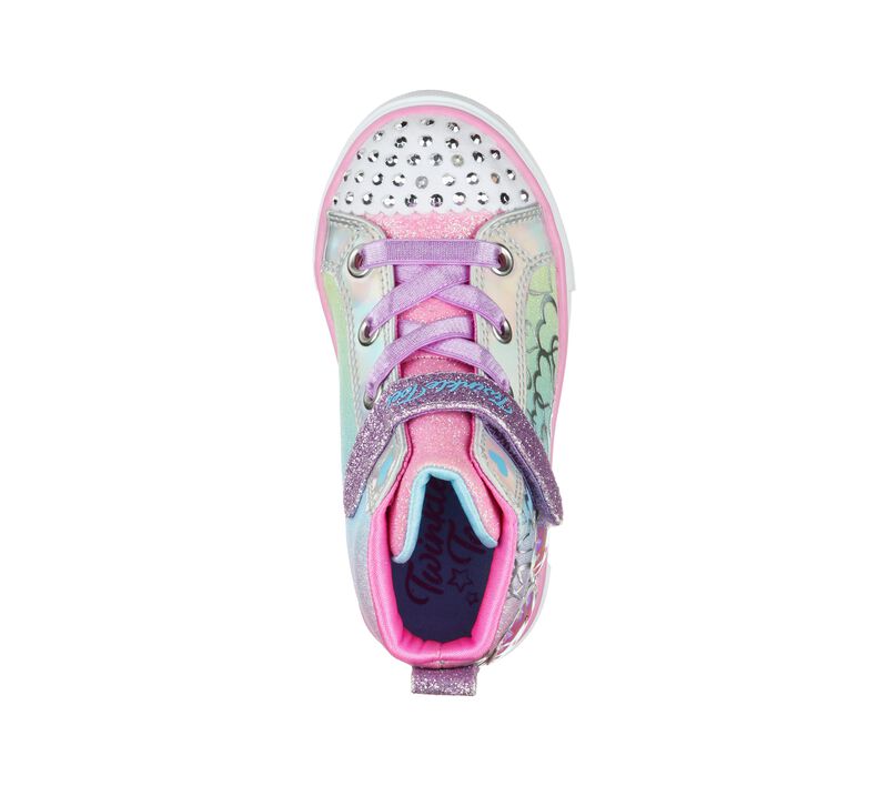 Dívčí Light Up Boty Skechers Twinkle Sparks - Magic-Tastic Viacfarebný | CZ.314794NMLT