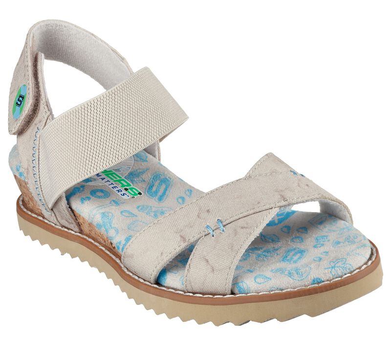 Dívčí Sandály Skechers BOBS Desert Kiss - Eco Sweetie Béžový | CZ.302757LNAT