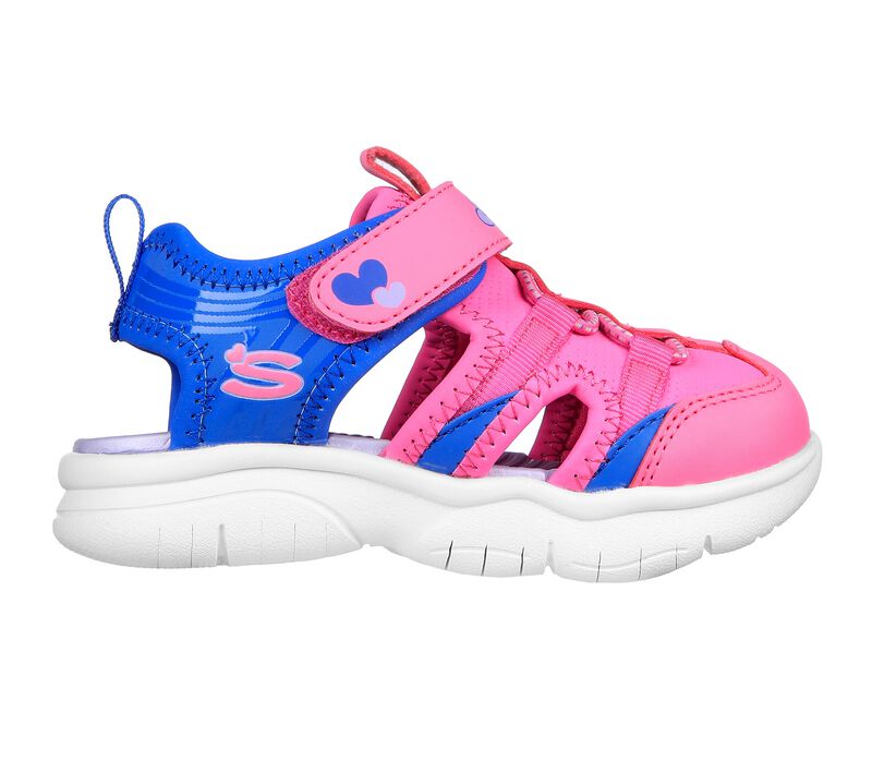 Dívčí Sandály Skechers Flex Splash - Epic Breeze Růžové Blankyt | CZ.302969NHPBL