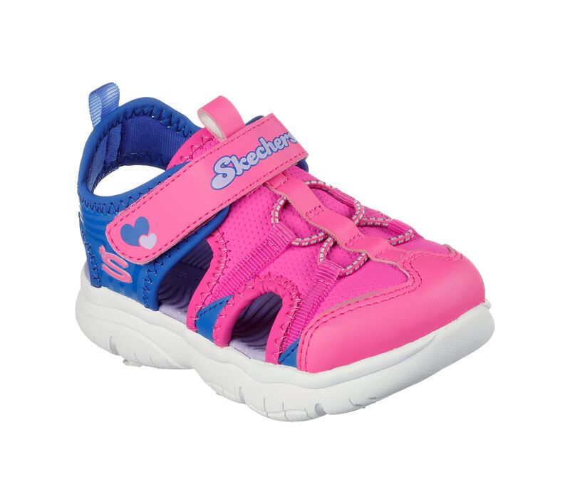 Dívčí Sandály Skechers Flex Splash - Epic Breeze Růžové Blankyt | CZ.302969NHPBL