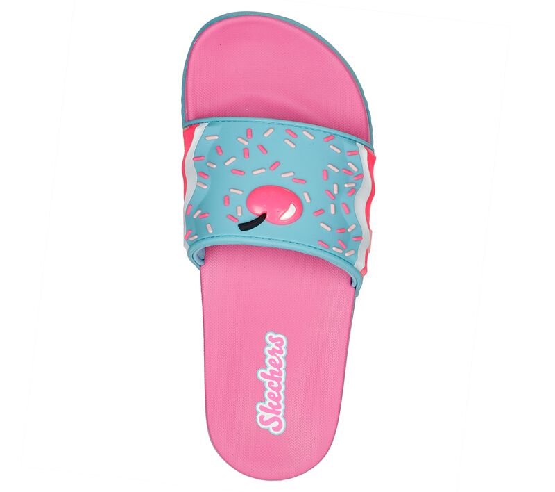 Dívčí Sandály Skechers Gambix III - Sweet Slides Růžové Blankyt | CZ.302979LPKBL