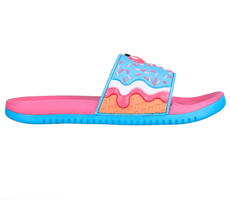 Dívčí Sandály Skechers Gambix III - Sweet Slides Růžové Blankyt | CZ.302979LPKBL