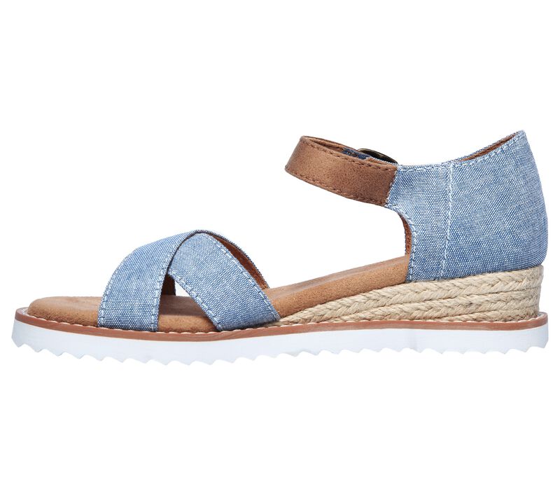 Dívčí Sandály Skechers Lil BOBS Desert Kiss - Humble Horizon Blankyt | CZ.302177LCZ.