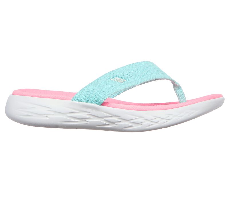 Dívčí Sandály Skechers On the GO 600 - Sunny Horizon Tyrkysové Růžové | CZ.302985LTQPK