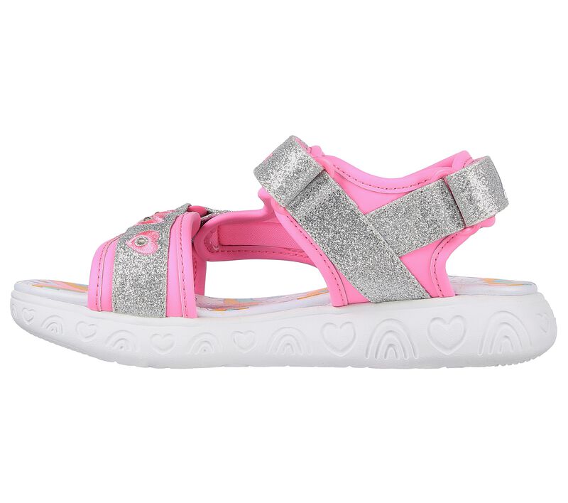 Dívčí Sandály Skechers Twinkle Toes: Rainbow Shines - Unicorn Sparkles Růžové Viacfarebný | CZ.314885LPKMT