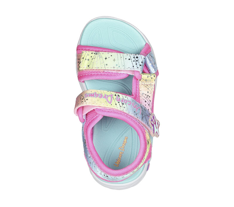 Dívčí Sandály Skechers Unicorn Dreams - Majestic Bliss Růžové Viacfarebný | CZ.302682NPKMT