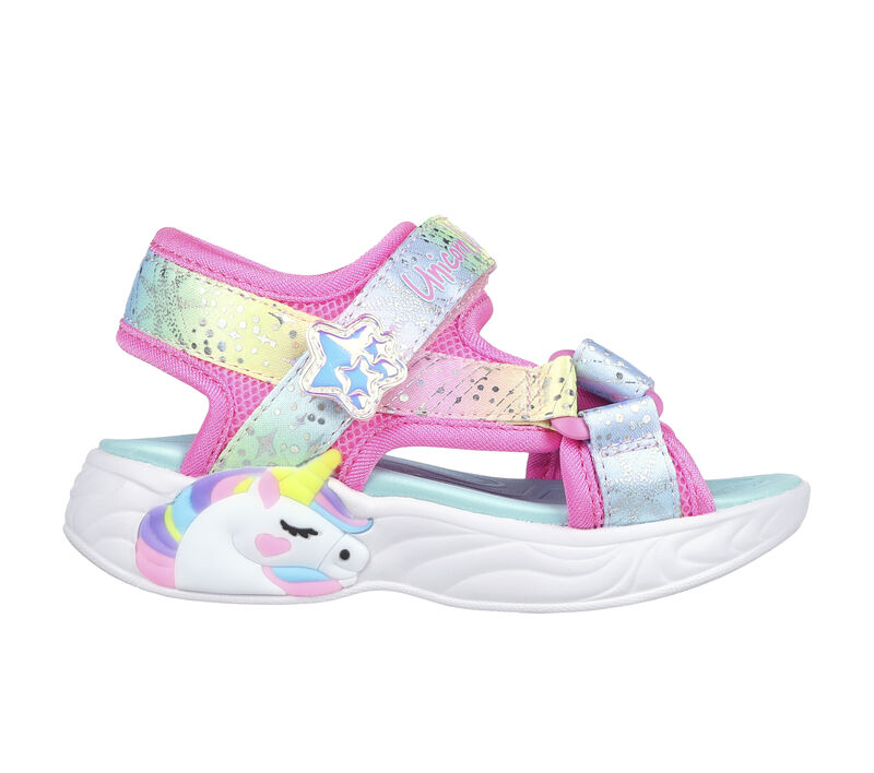 Dívčí Sandály Skechers Unicorn Dreams - Majestic Bliss Růžové Viacfarebný | CZ.302682NPKMT