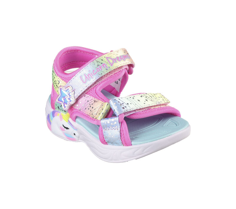 Dívčí Sandály Skechers Unicorn Dreams - Majestic Bliss Růžové Viacfarebný | CZ.302682NPKMT