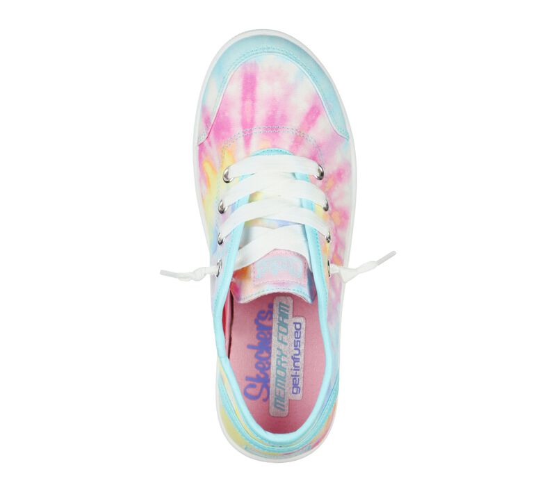 Dívčí Slip On Skechers BOBS B Cute - Pretty Crafty Tyrkysové Viacfarebný | CZ.302781LTQMT