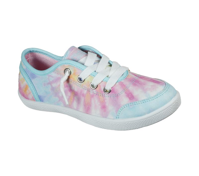 Dívčí Slip On Skechers BOBS B Cute - Pretty Crafty Tyrkysové Viacfarebný | CZ.302781LTQMT