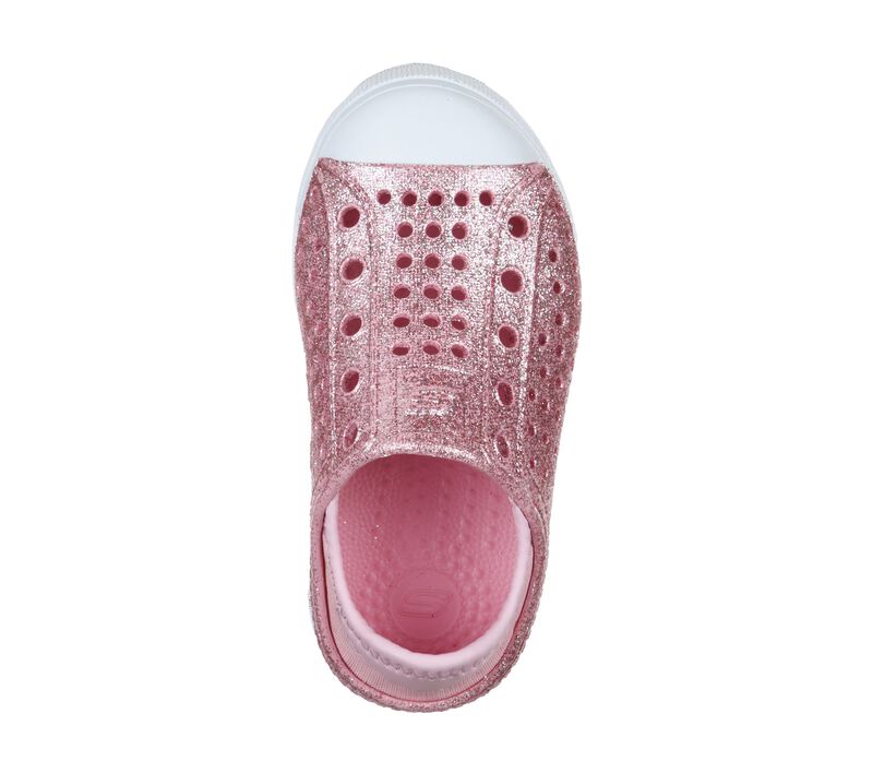 Dívčí Slip On Skechers Foamies: Guzman Steps - Glitter Mist Růžové | CZ.308005NPNK