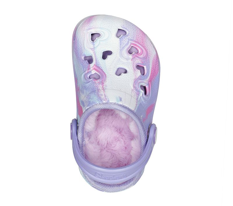 Dívčí Slip On Skechers Foamies: Sweetheart - Super Snuggly Bílé Viacfarebný | CZ.308044NWMLT