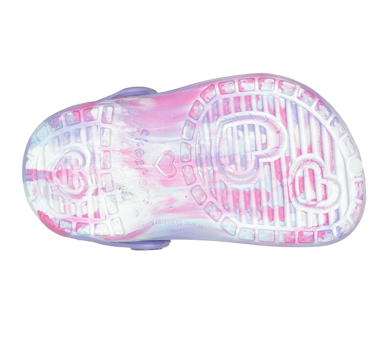 Dívčí Slip On Skechers Foamies: Sweetheart - Super Snuggly Bílé Viacfarebný | CZ.308044NWMLT