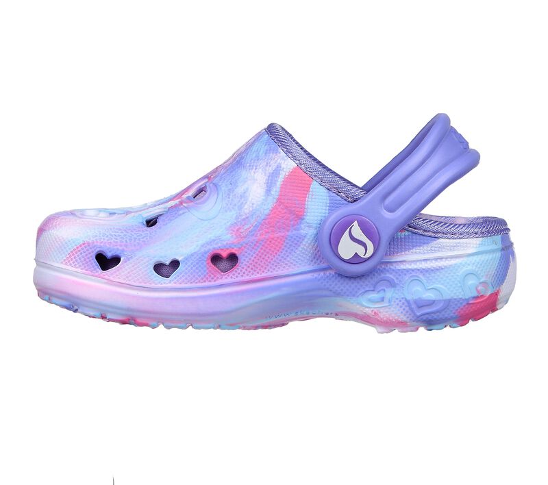 Dívčí Slip On Skechers Foamies: Sweetheart - Super Snuggly Bílé Viacfarebný | CZ.308044NWMLT