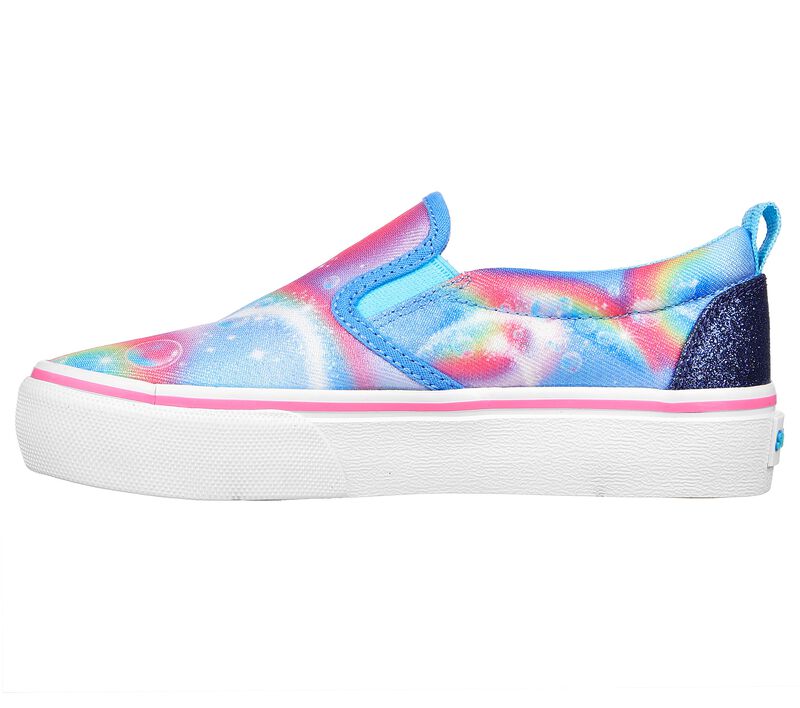 Dívčí Slip On Skechers Marley - Dreaming Rainbows Blankyt Viacfarebný | CZ.302833LBLMT