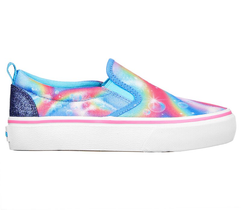 Dívčí Slip On Skechers Marley - Dreaming Rainbows Blankyt Viacfarebný | CZ.302833LBLMT