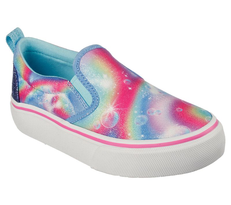 Dívčí Slip On Skechers Marley - Dreaming Rainbows Blankyt Viacfarebný | CZ.302833LBLMT