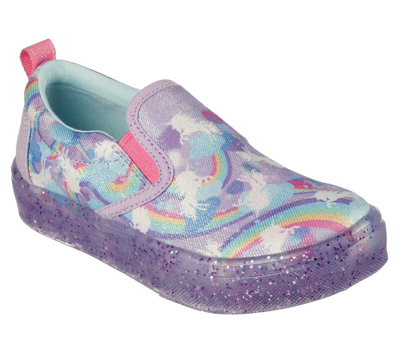 Dívčí Slip On Skechers Marley Lights Levandule Viacfarebný | CZ.302829LLVMT