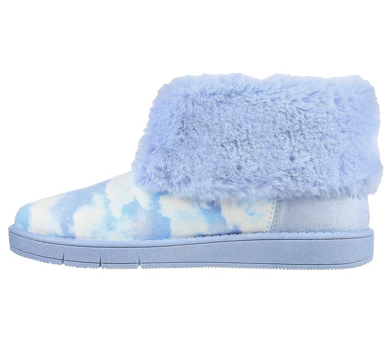 Dívčí Slip On Skechers Sleepy Slides - Fluffy Cloudz Světle Blankyt | CZ.302772LLTBL