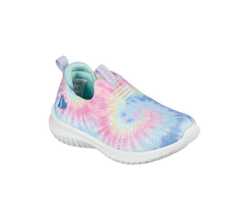 Dívčí Slip On Skechers Ultra Flex - Groovin Vibe Blankyt Viacfarebný | CZ.302161NBLMT