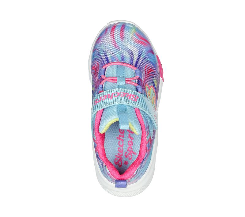 Dívčí Sportovní Tenisky Skechers Dreamy Lites - Swirly Sweets Blankyt Viacfarebný | CZ.303512NBLMT