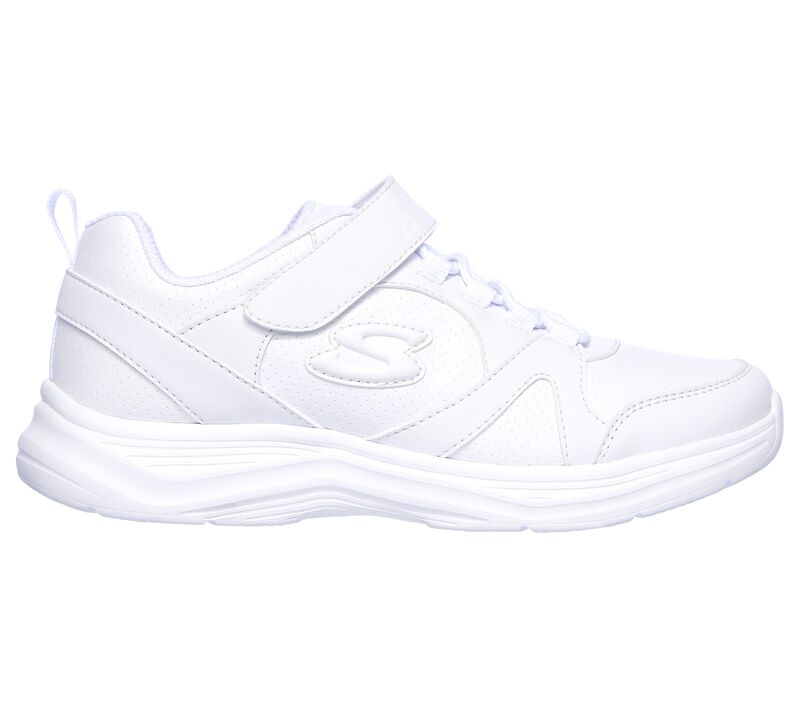 Dívčí Sportovní Tenisky Skechers Glimmer Kicks - School Struts Bílé | CZ.81445LWHT