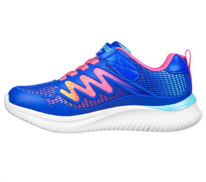 Dívčí Sportovní Tenisky Skechers Jumpsters - Radiant Swirl Blankyt Růžové | CZ.302434LBLHP