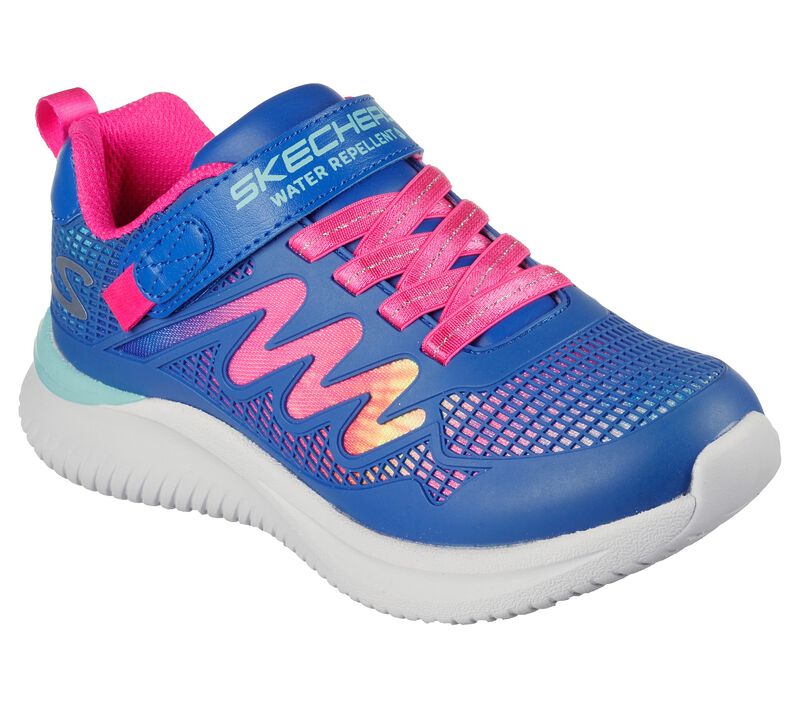 Dívčí Sportovní Tenisky Skechers Jumpsters - Radiant Swirl Blankyt Růžové | CZ.302434LBLHP