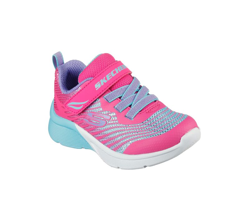 Dívčí Sportovní Tenisky Skechers Microspec - Rejoice Racer Růžové Viacfarebný | CZ.302349NPKMT