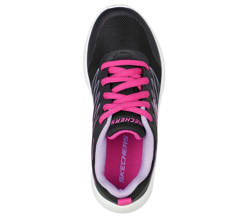 Dívčí Sportovní Tenisky Skechers Microspec - Bright Runner Černé | CZ.302469LBLK