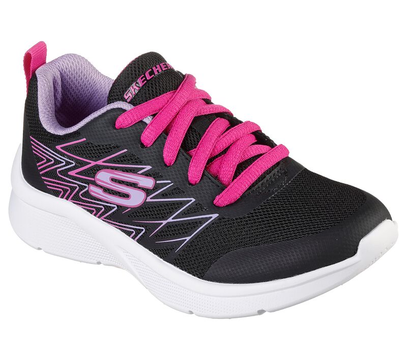 Dívčí Sportovní Tenisky Skechers Microspec - Bright Runner Černé | CZ.302469LBLK