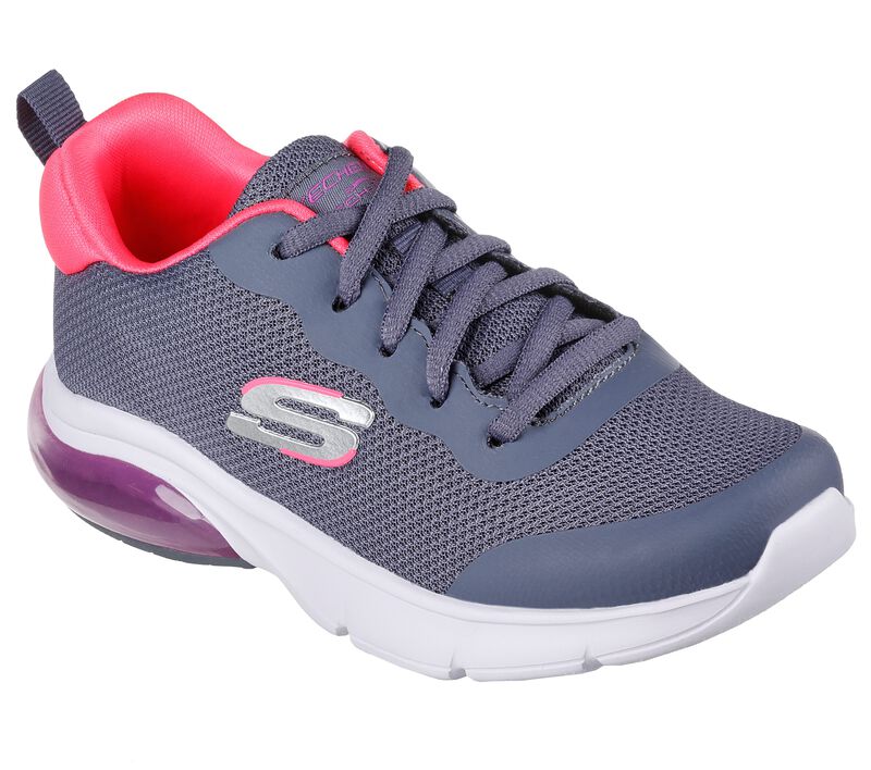 Dívčí Sportovní Tenisky Skechers Skech-Air Airmatic - Sleek Logic Šedé Koralove | CZ.303606LCCCL