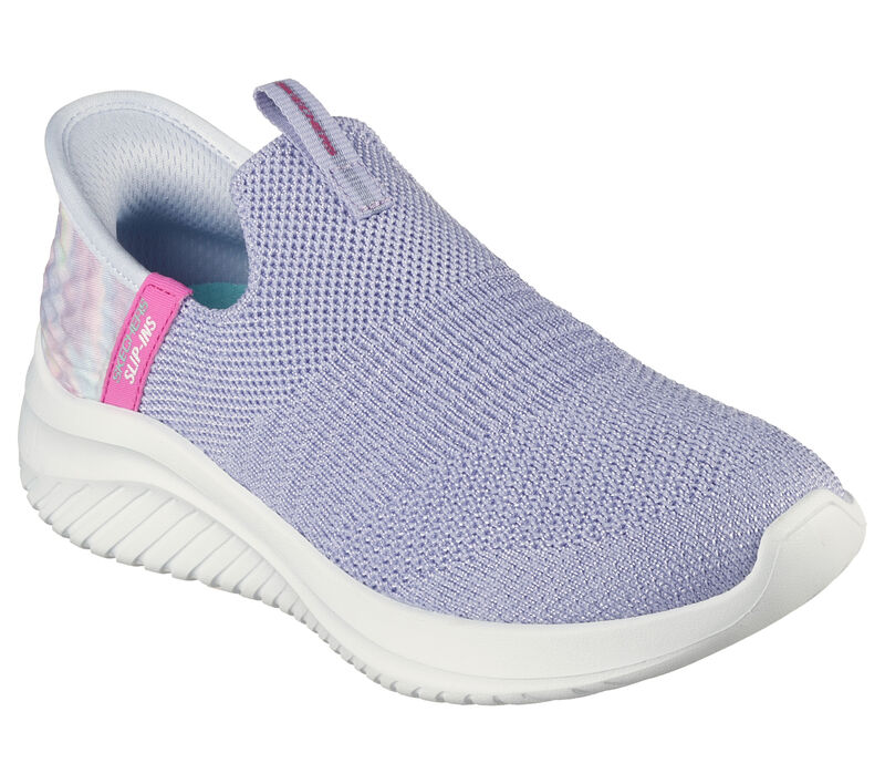 Dívčí Sportovní Tenisky Skechers Slip-Ins: Ultra Flex 3.0 - Colory Wild Levandule Viacfarebný | CZ.303801LLVMT